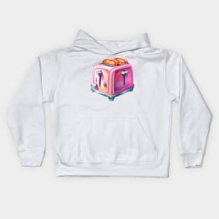 Pink Toaster Kids Hoodie